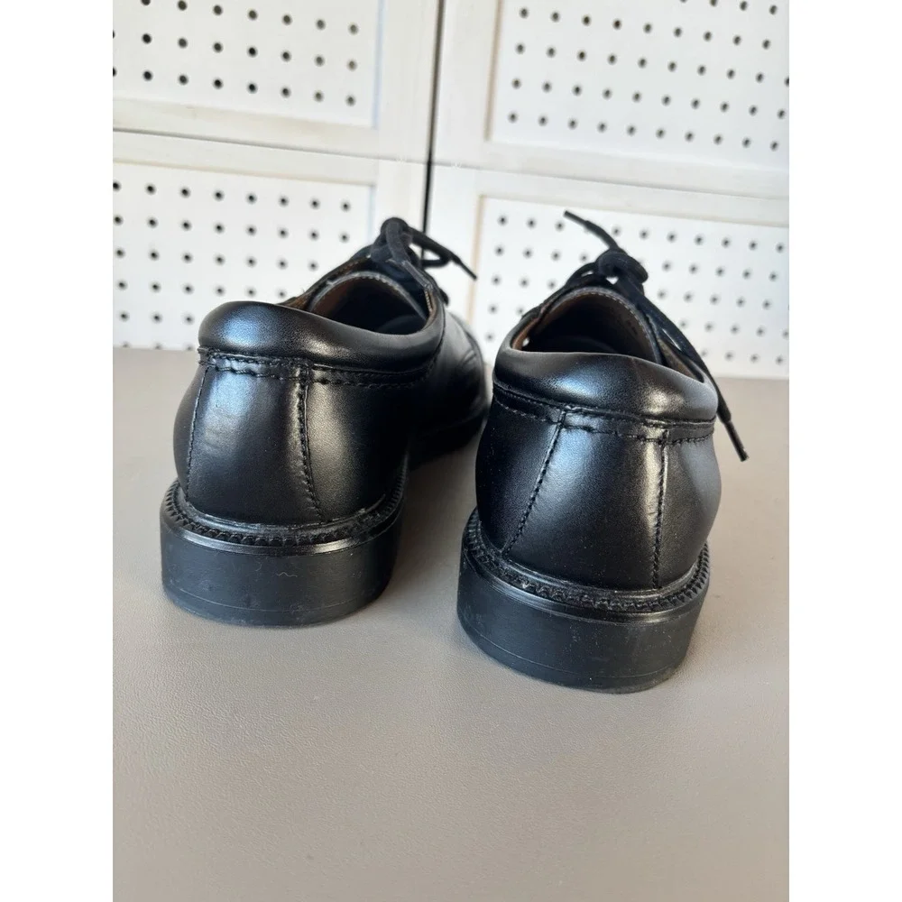 Dockers Genuine Leather / Man‎ Made Dress Shoes Black Lace Up Oxford 10.5M